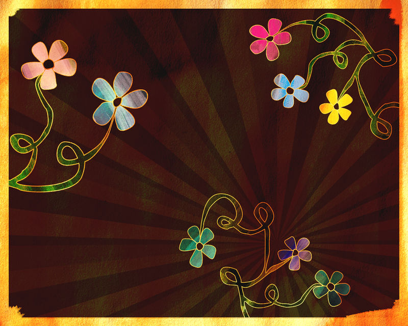Vintage Flowers by Jubilli on DeviantArt