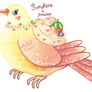 MYO Cookie Dove -- Sunshine and Daisies Cake