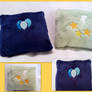 Lightning Dust and OC Cutie Mark Mini Pillows