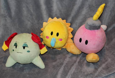 Paper Mario Plush Partners Group Photo