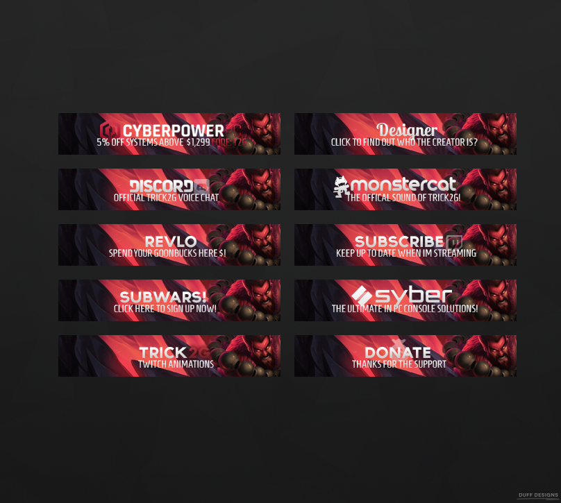 Trick2g Udyr League Of Legends Twitch Buttons By Duffah On Deviantart Trick2g Udyr League Of Legends Twitch Buttons By Duffah On Deviantart