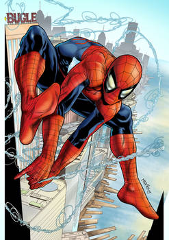 Swinging Spidey colors