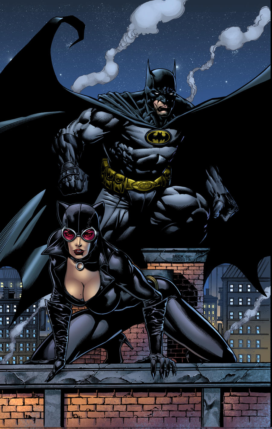 Batman And Catwoman Pin Up By Spidey0318 On Deviantart