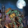 IDW's TMNT#101 Exclusive Cover colored