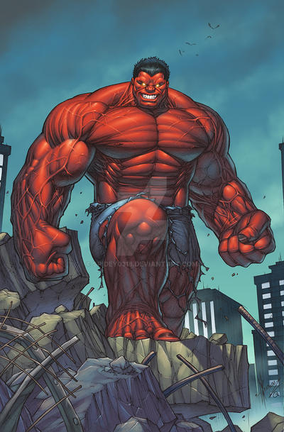 Hulk #24 Variant cover re-color by spidey0318 on DeviantArt