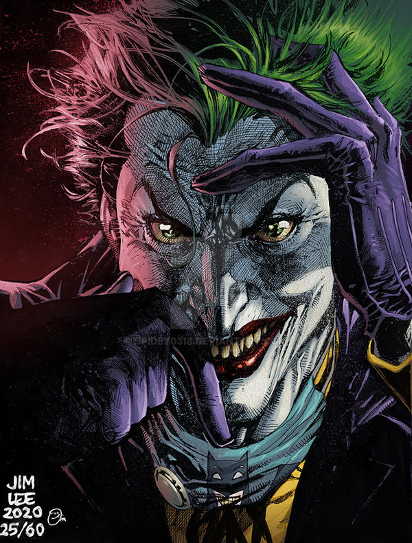 Joker jim lee colors by spidey0318 on DeviantArt
