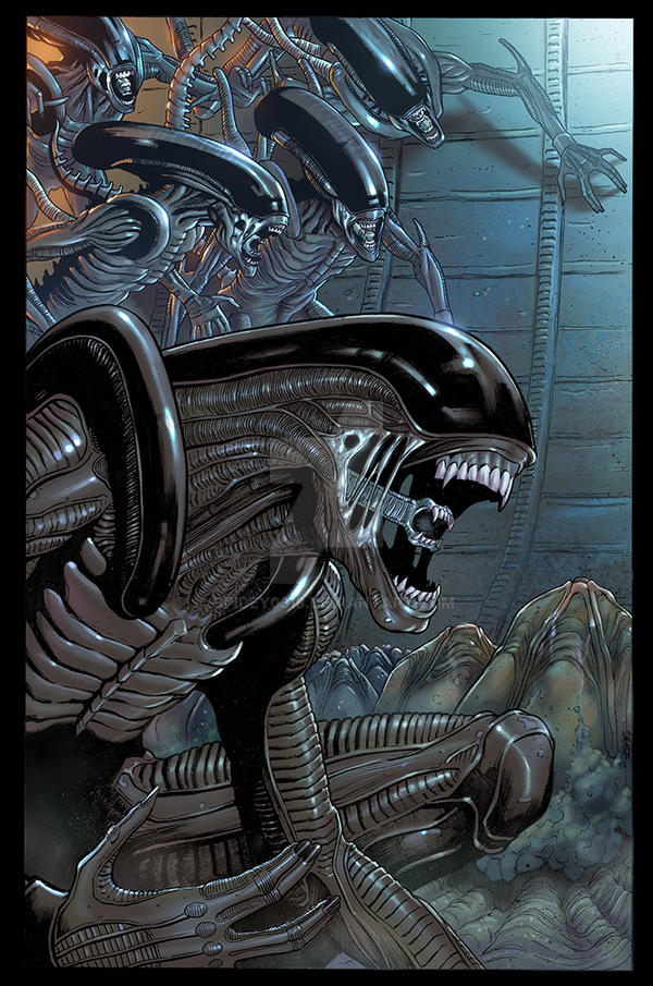 Alien Colous Aliens colored by spidey0318 on DeviantArt
