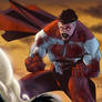 Omni-Man Vs Invincible Colors