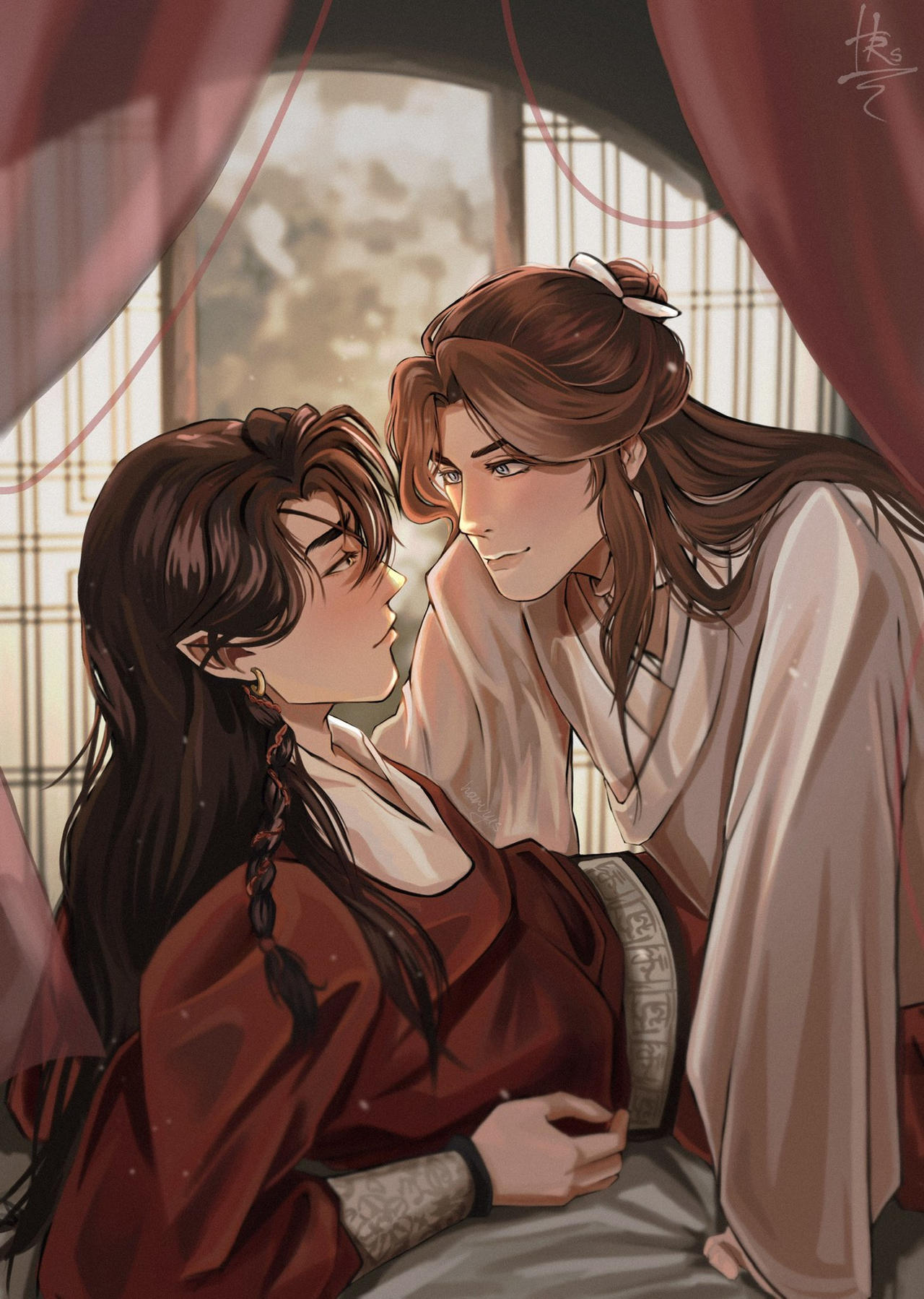 Hua Cheng X Xie Lian By Harvyis On DeviantArt hua-cheng-x-xie-lian-by-harvyis-on-deviantart