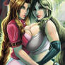 Aerith and Tifa SFW