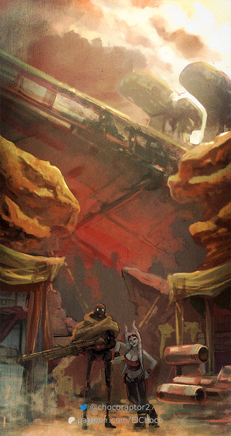 Commission - Destroyer shipwreck