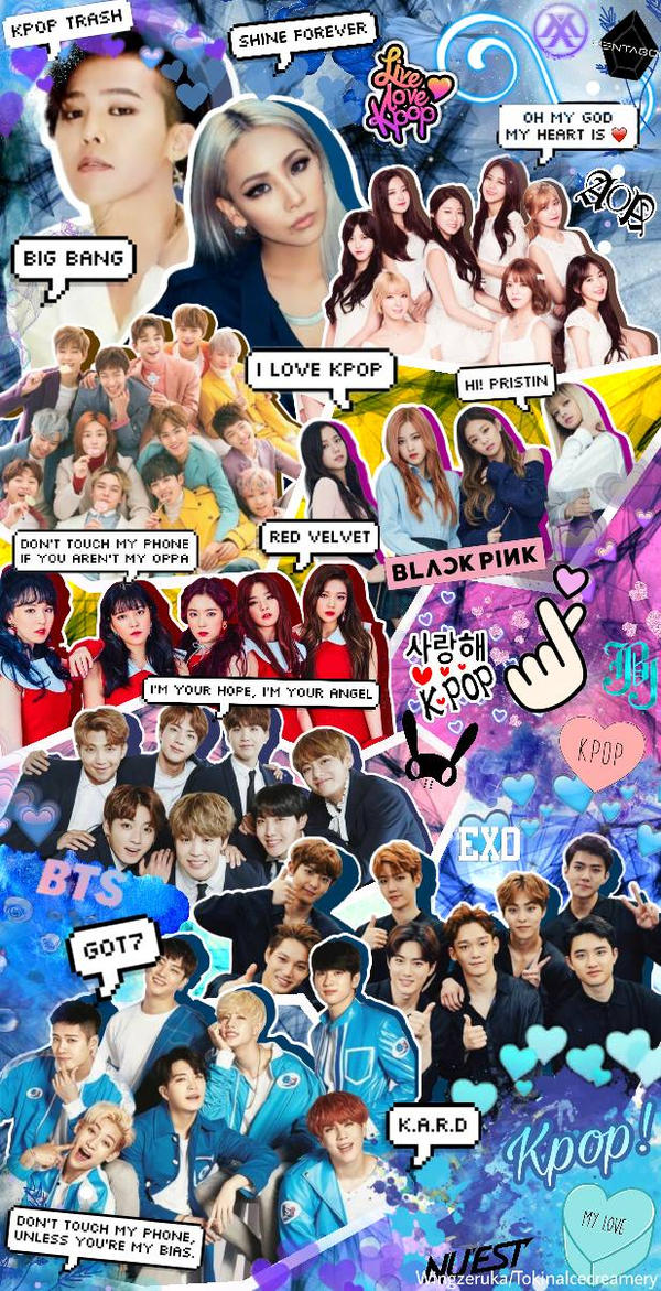 Kpop Wallpaper Edit By Wingzeruka On Deviantart