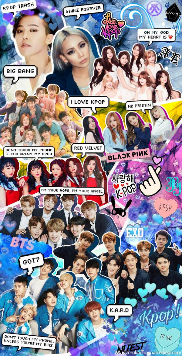 Kpop Wallpaper Edit By Wingzeruka On Deviantart