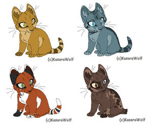 Warrior Kits Free Adoptables 1: CLOSED