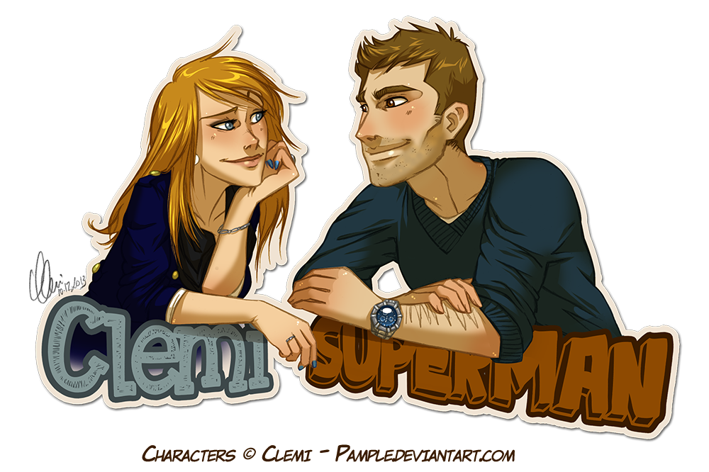 Superman'n'Clemi Badge