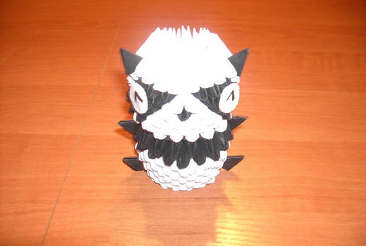 3d origami panda