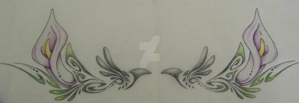 Calla Lily Tattoo design