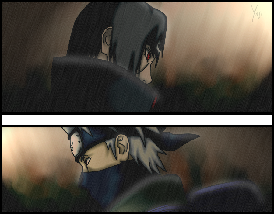 Kakashi vs. Itachi part 1