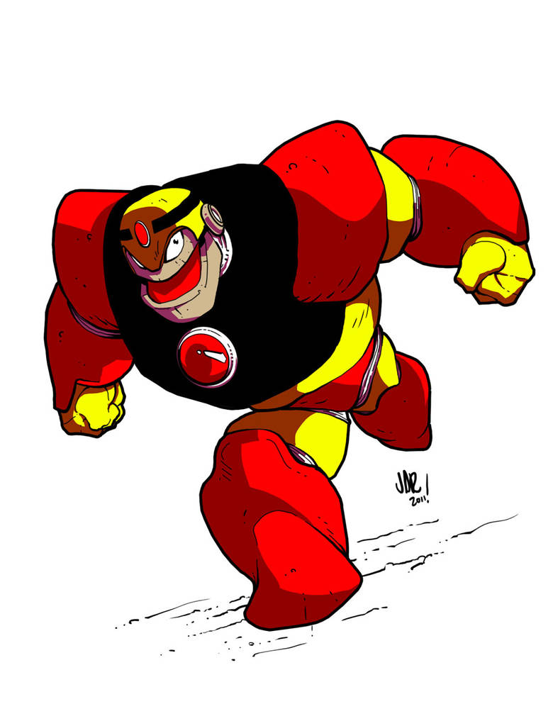 Megaman Series Gutsman by jonathan-rector on DeviantArt