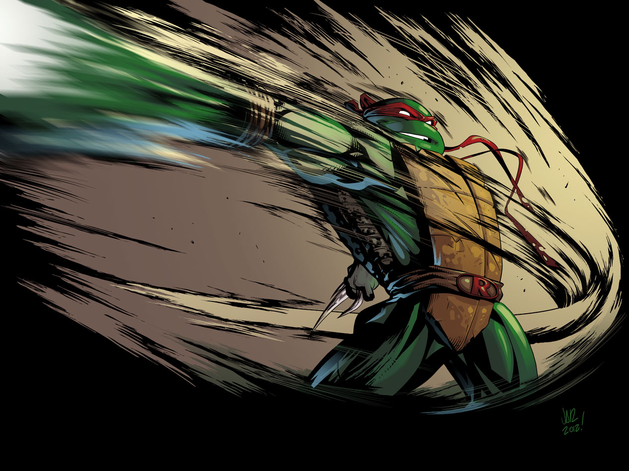 Raph TMNT Coloured