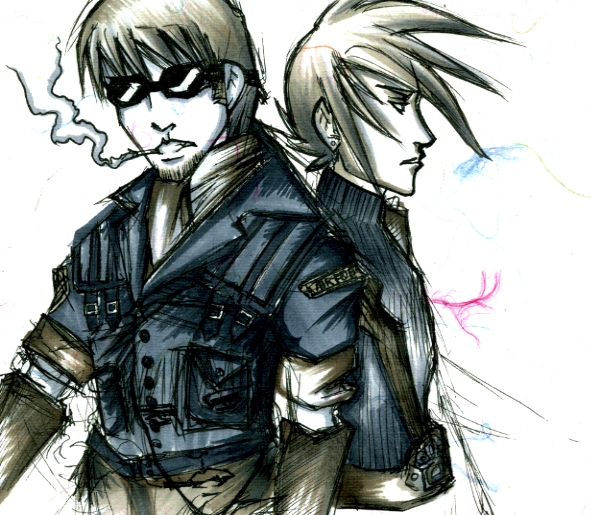 Sketchy RP Cid and Cloud