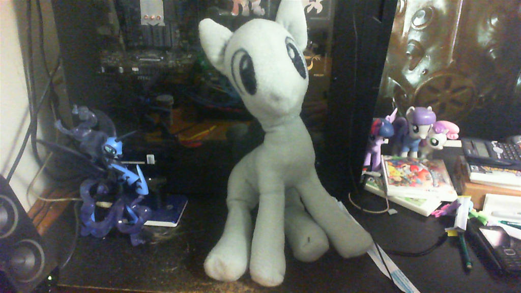 Stallion Mannequin Plush by GlacierFrostclaw
