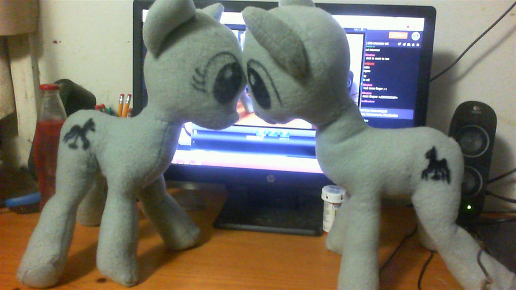 Manny and Kin the Pony Mannequins by GlacierFrostclaw