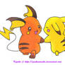 Pikachu x Raichu: Best Friends