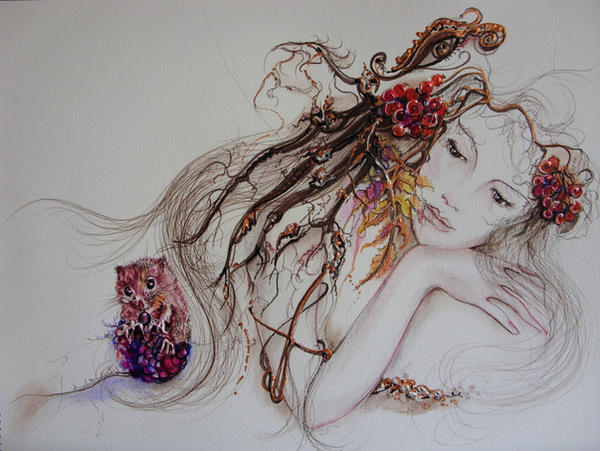 Hmm...blackberries...... by TriciaS