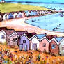 Beach huts......