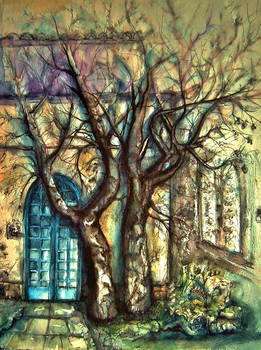 Shadowed Tree By Tricias-d10h16a