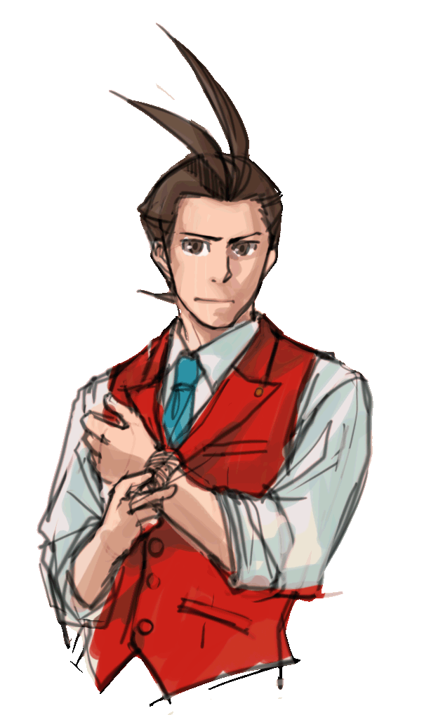 Phoenix Wright : Ace Attorney ~ by SideBOffStage on DeviantArt