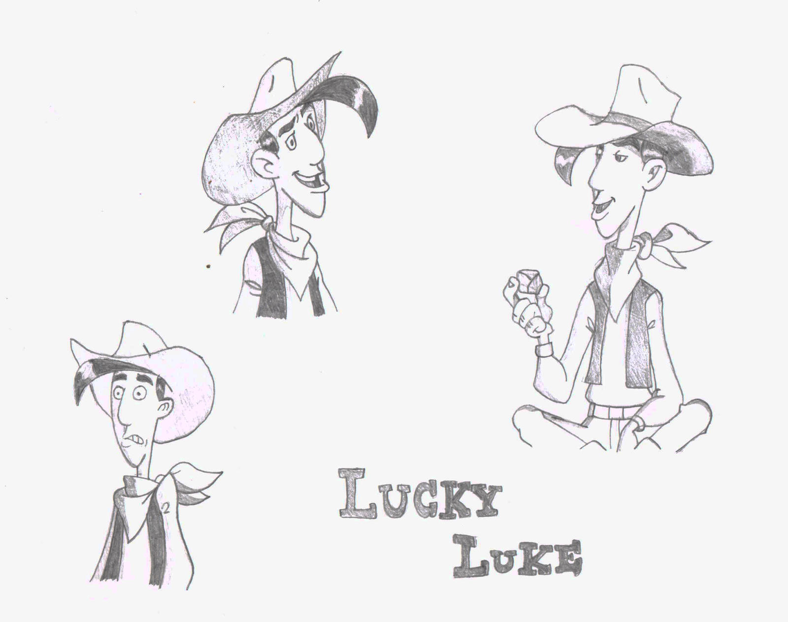 Tous a' l'Ouest Lucky Luke (first attempt)