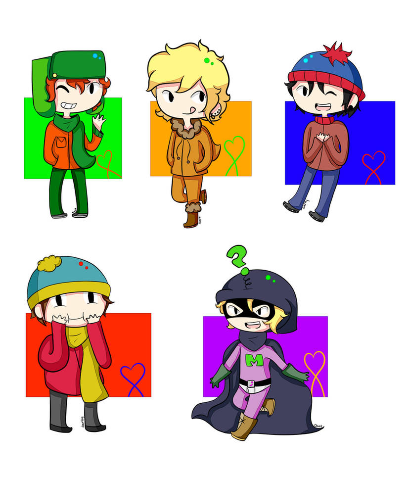 South Park Stickers-Available! by ToxicMiasma on DeviantArt