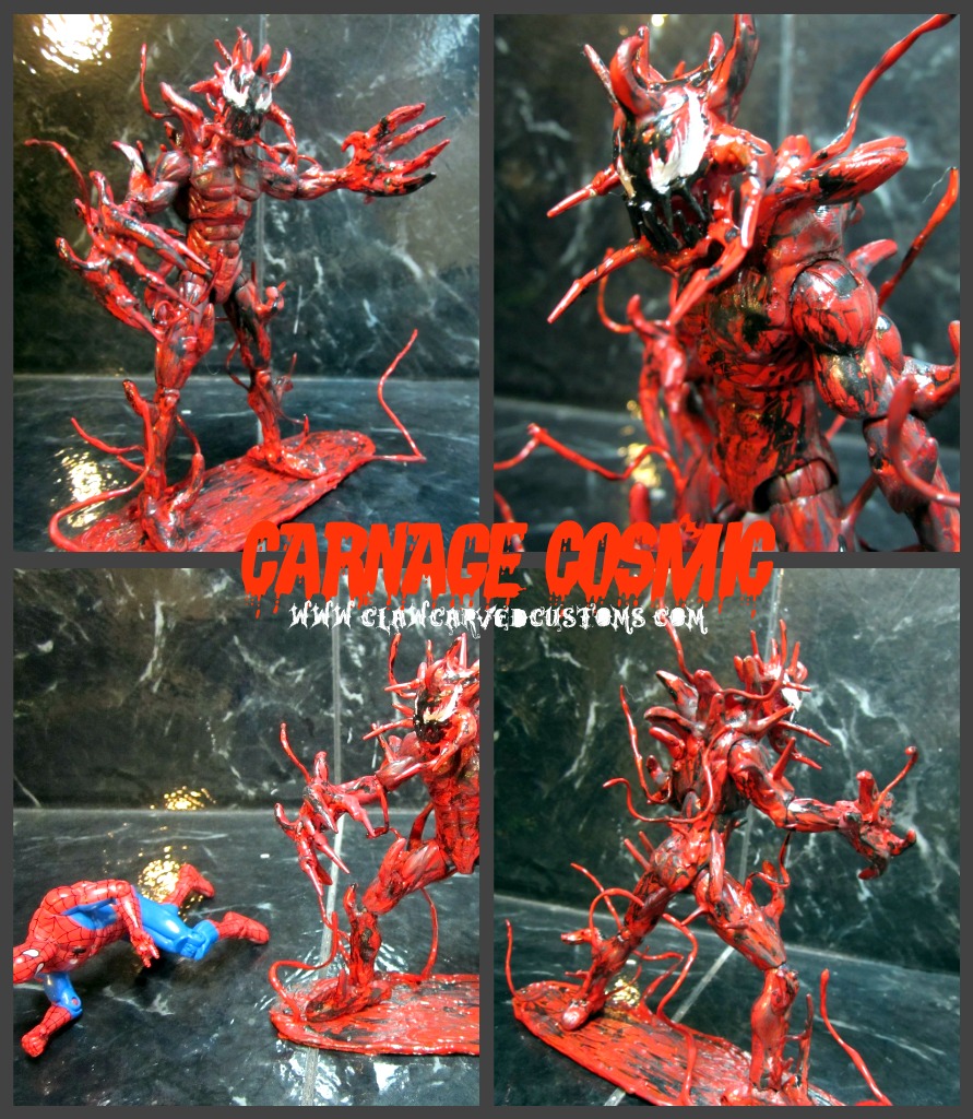 CUSTOM CARNAGE COSMIC FIGURE