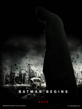 - Batman Begins Poster -