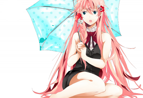 Free: Megurine Luka Vocaloid Anime Rendering, anime girl