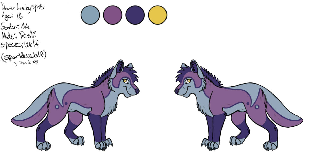 LuckySpot reference sheet - new by LeoOfTheDeaD on DeviantArt