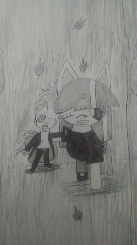 Twilight and Spike Halloween (October 31st, 2000)
