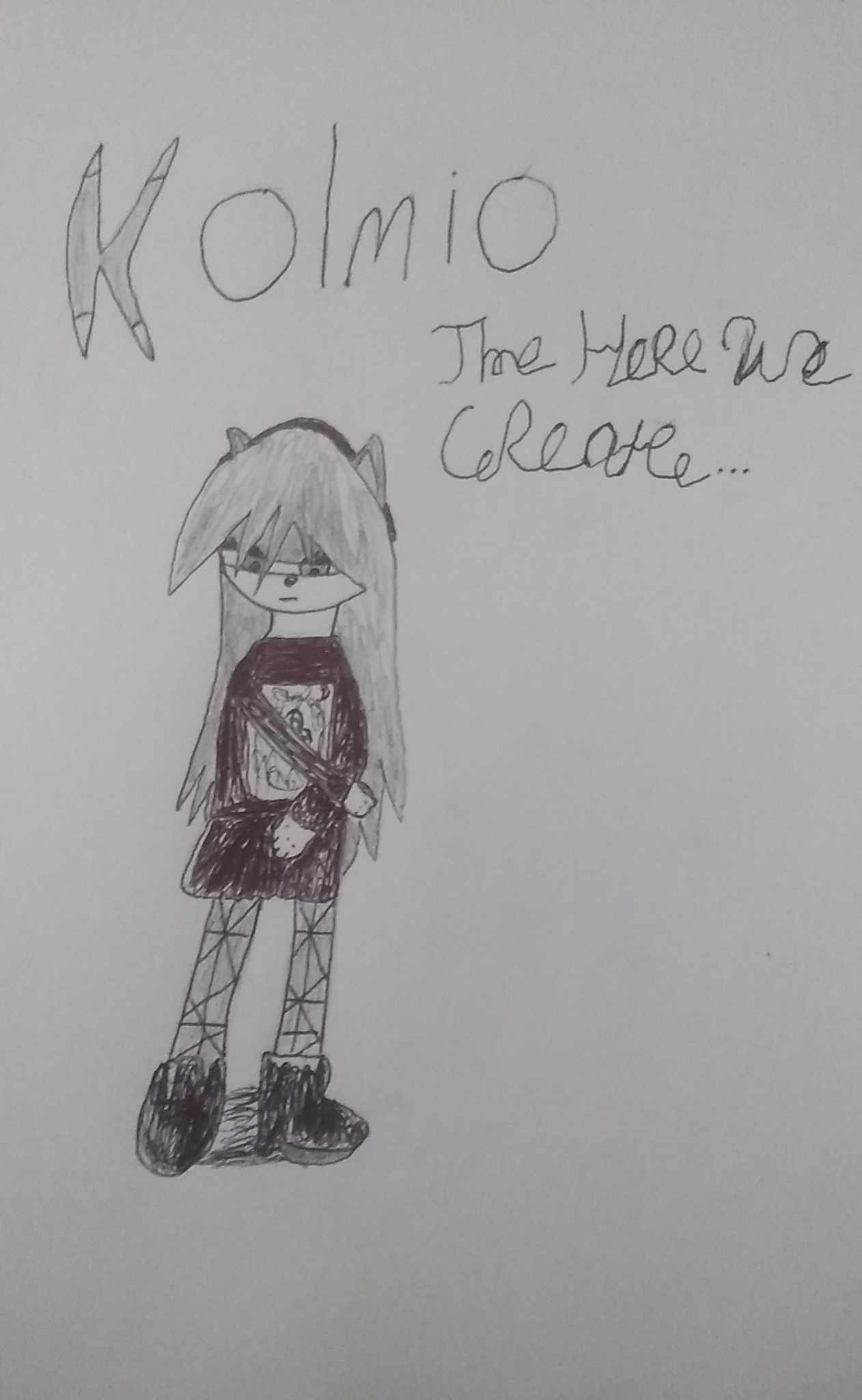 Kolmio Amy (Unfinished Fanfic Sketch)