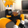 Tails Writing a Novel
