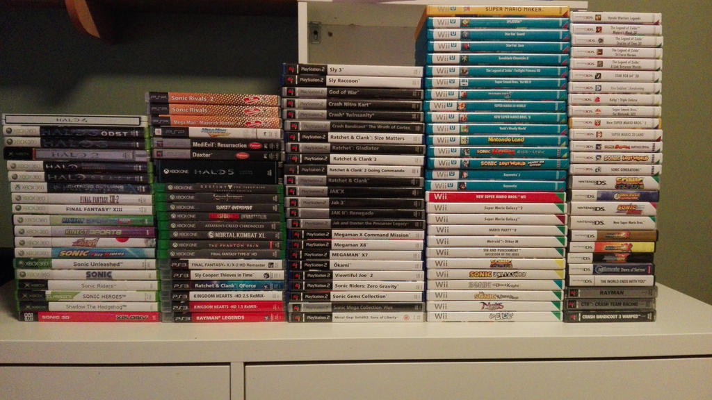Pc Games Collection. Design My video game collection 12.5.2016 by tfpivman on DeviantArt
