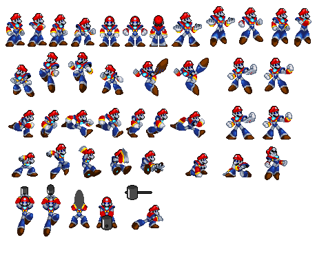 Metal Sonic Sprite Sheet by nicogamer337 on DeviantArt