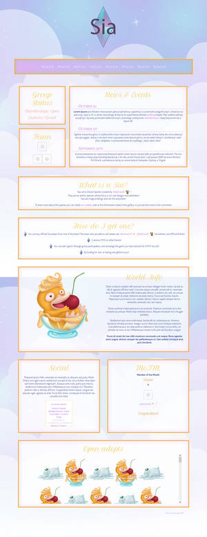Sia Mania group profile by UszatyArbuz Sia Mania group profile by UszatyArbuz