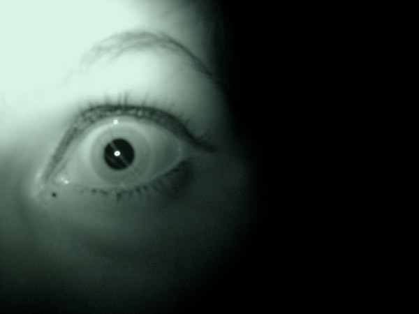 scary eye