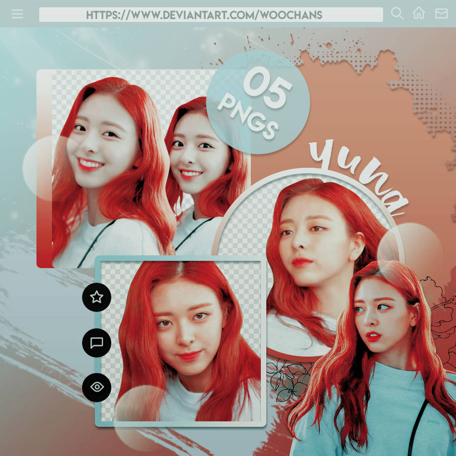 #41 PNG PACK [ITZY Yuna] by ungodlybee on DeviantArt