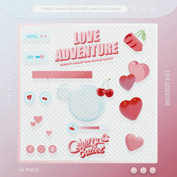 Album Artwork PNGs [CherryBullet - Love Adventure]