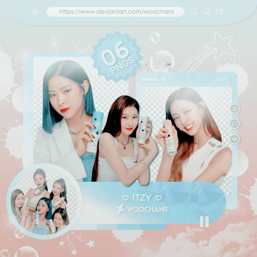 #373 PNG PACK [ITZY - 8x4] by ungodlybee on DeviantArt