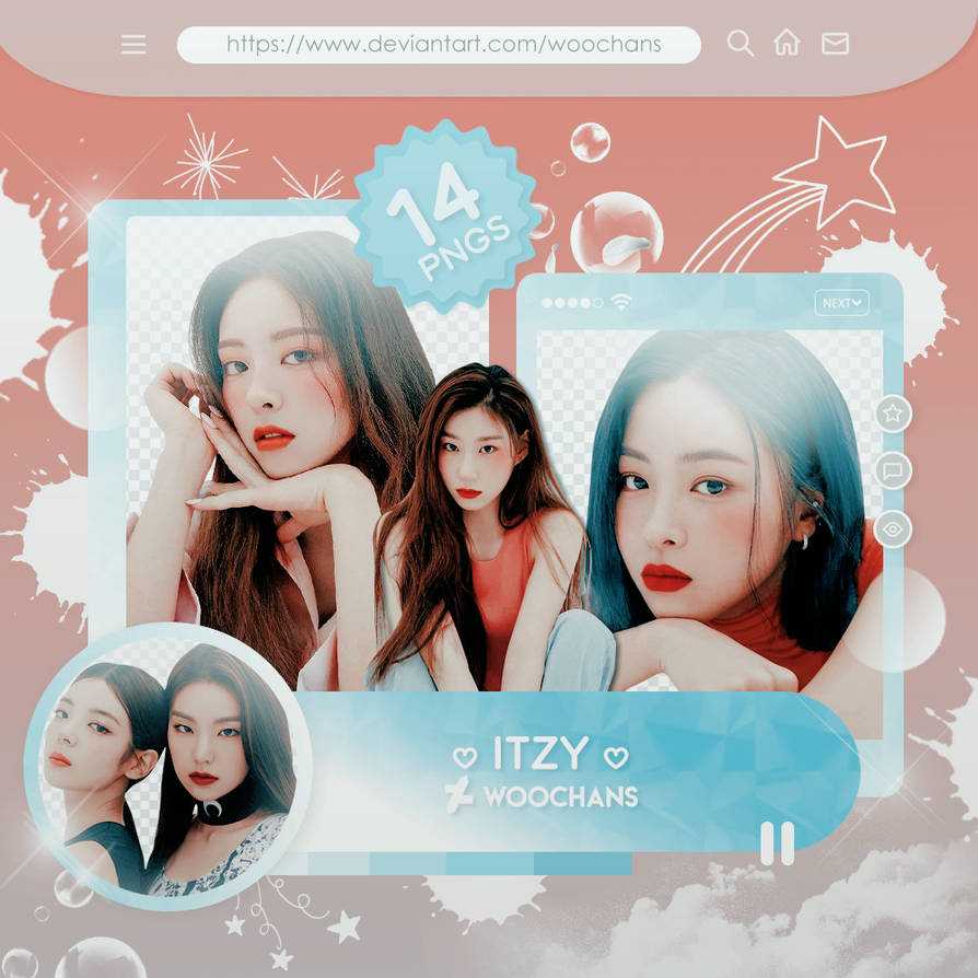 #388 PNG PACK [ITZY - ELLE Korea] by ungodlybee on DeviantArt