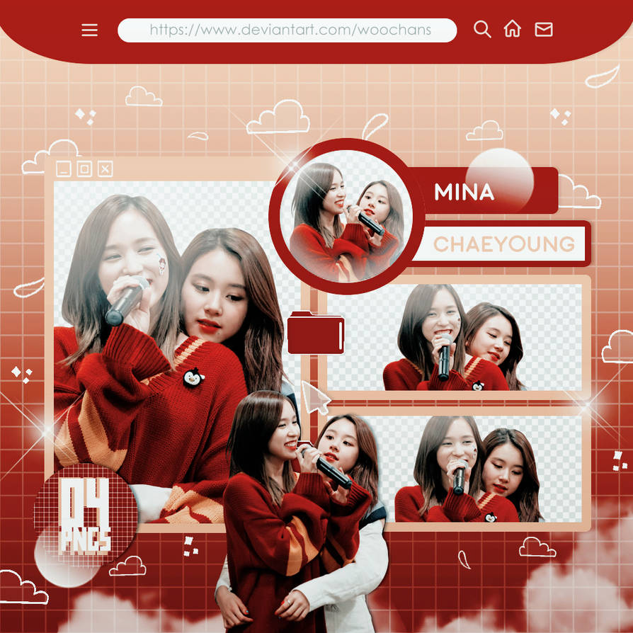 #489 PNG PACK [TWICE Mina + Chaeyoung] by ungodlybee on DeviantArt
